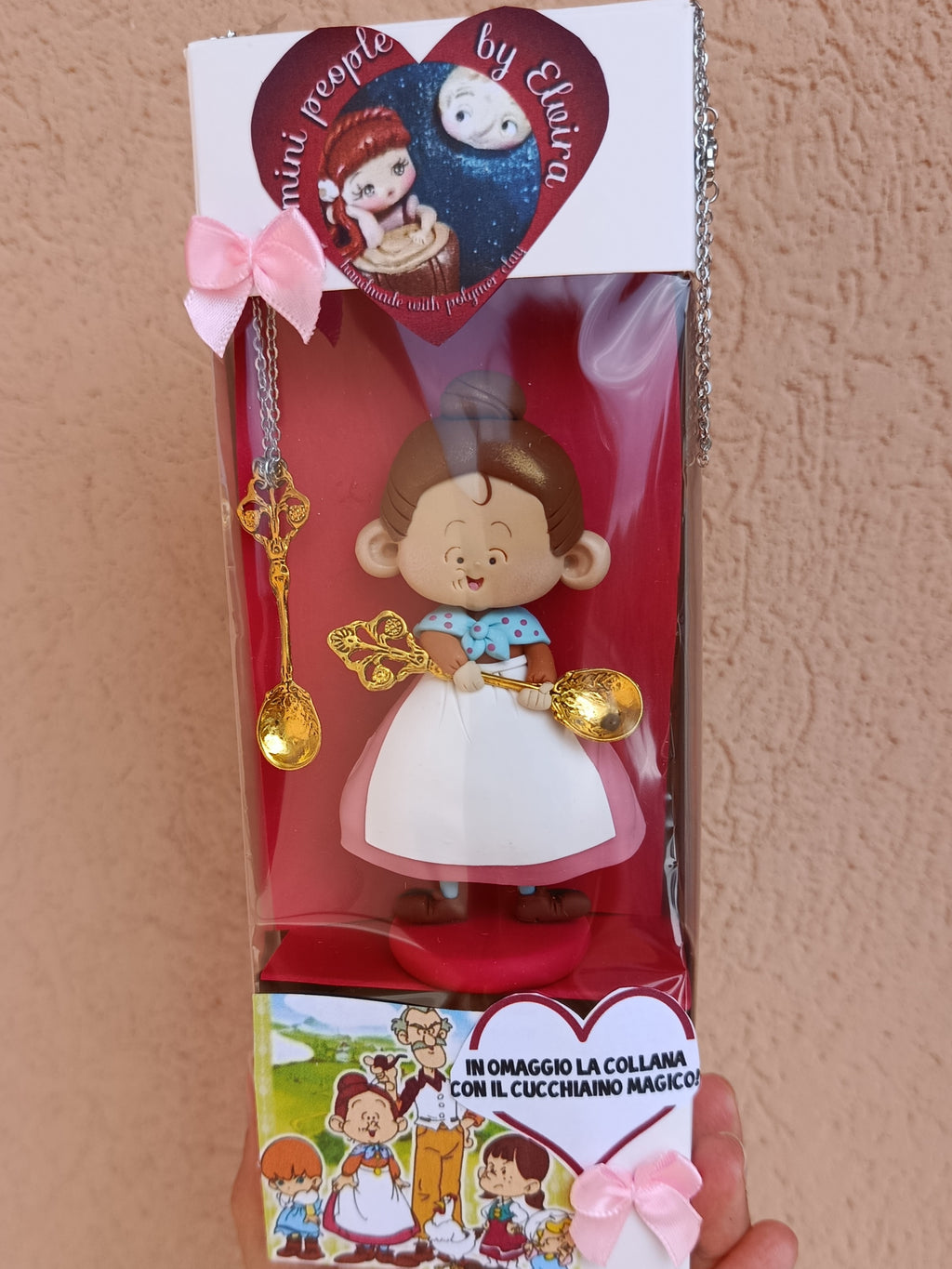 Figure Minù Pepperpot in box decorato e omaggio