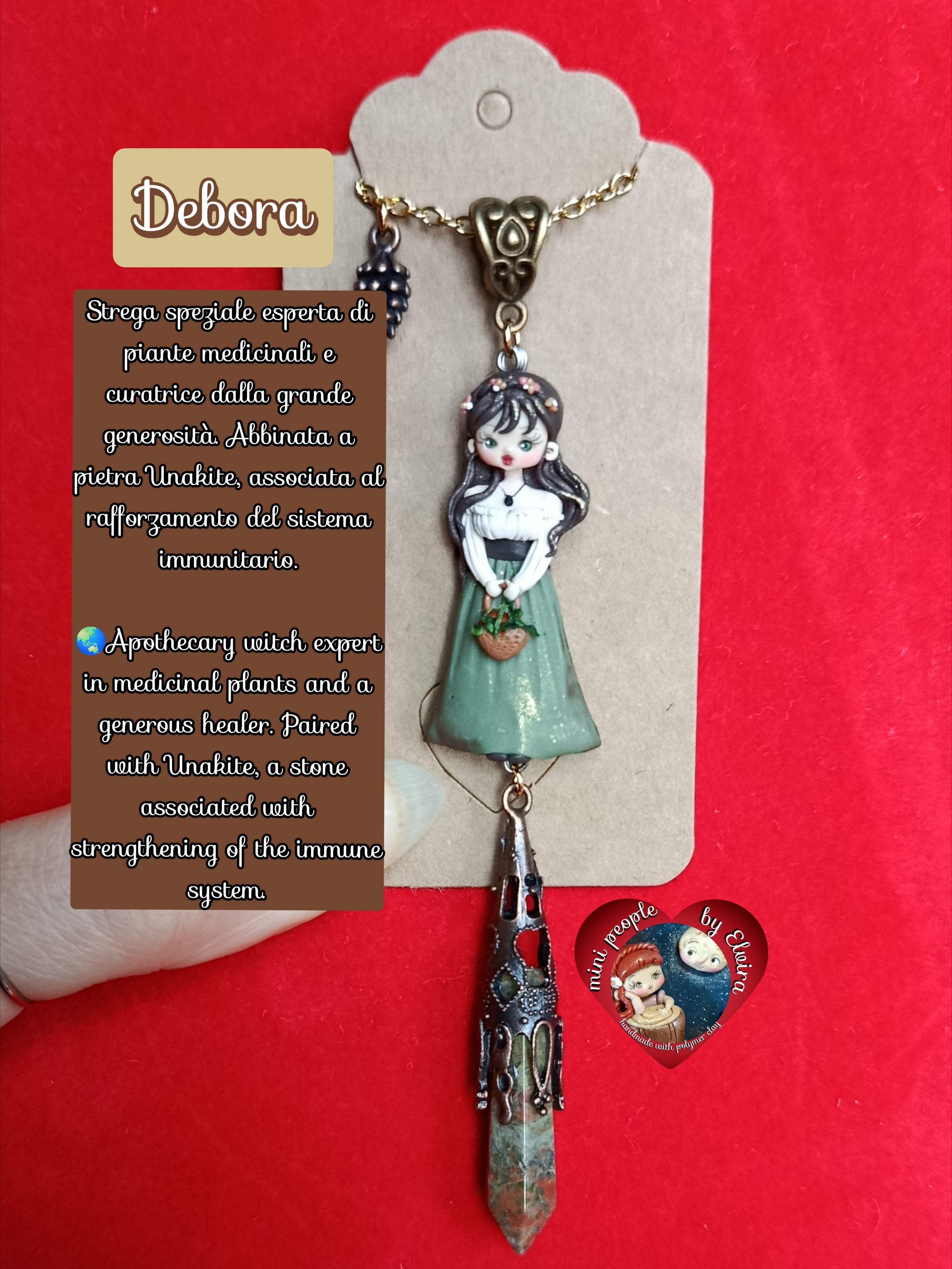Collana Strega Debora e unakite