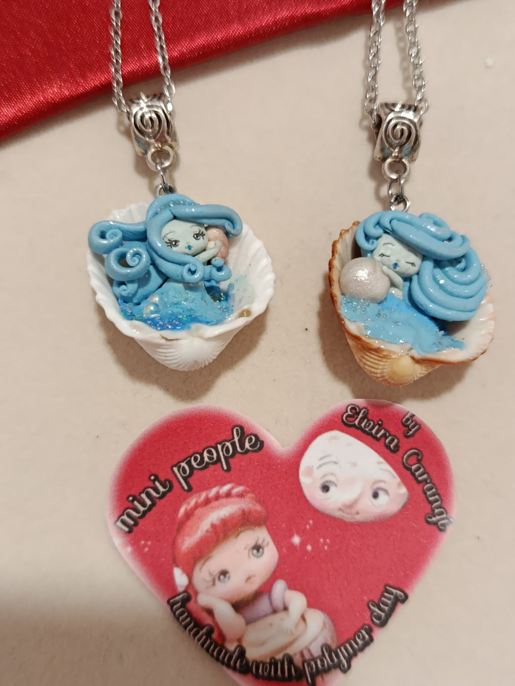 Collana ondina in conchiglia