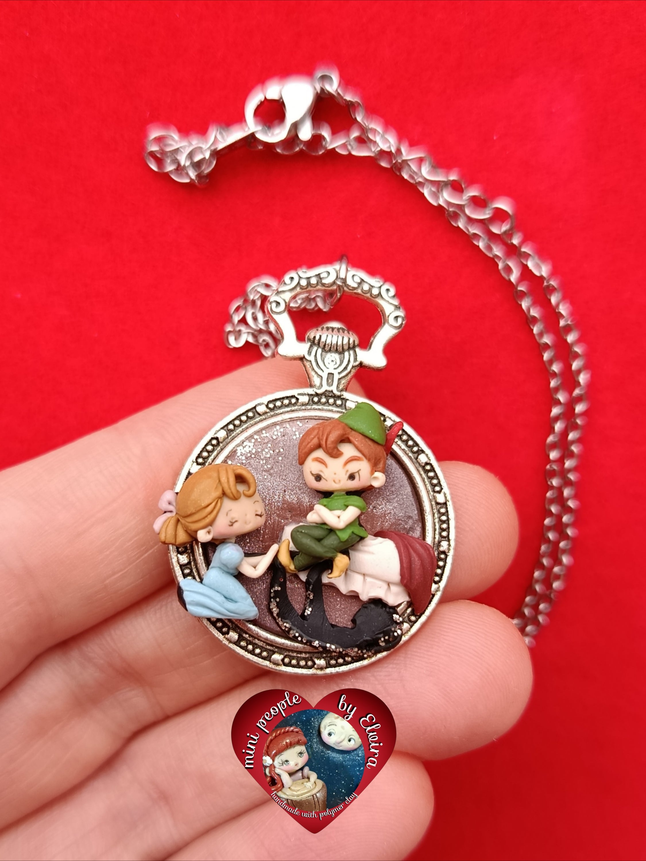 Collana Wendy che cuce l'ombra di Peter ♡