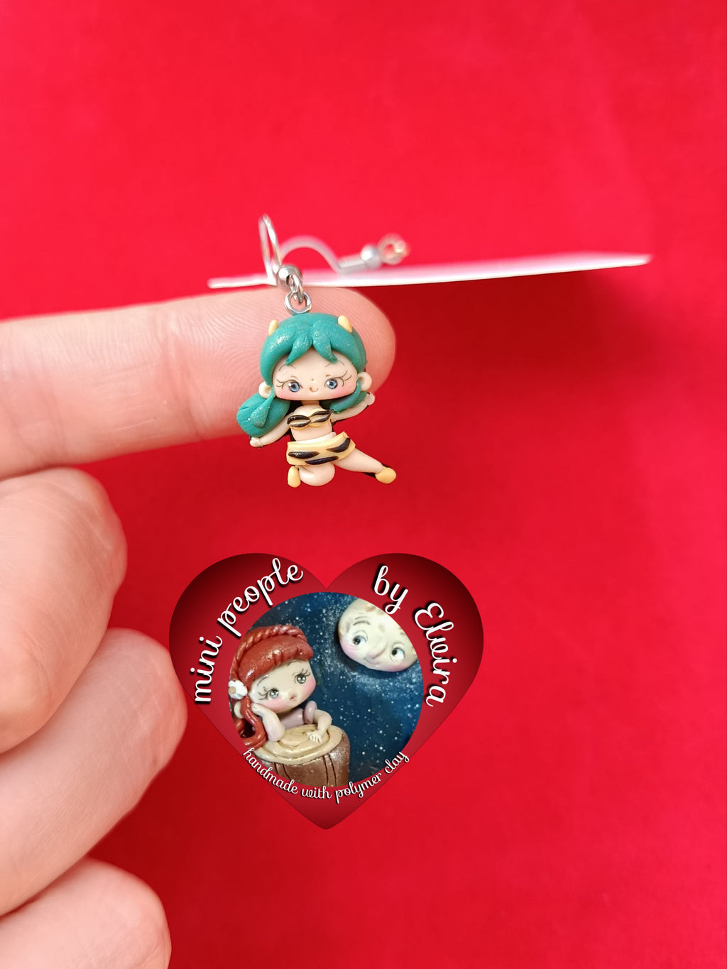 Orecchini Lamù, Urusei Yatsura, cartoni animati vintage