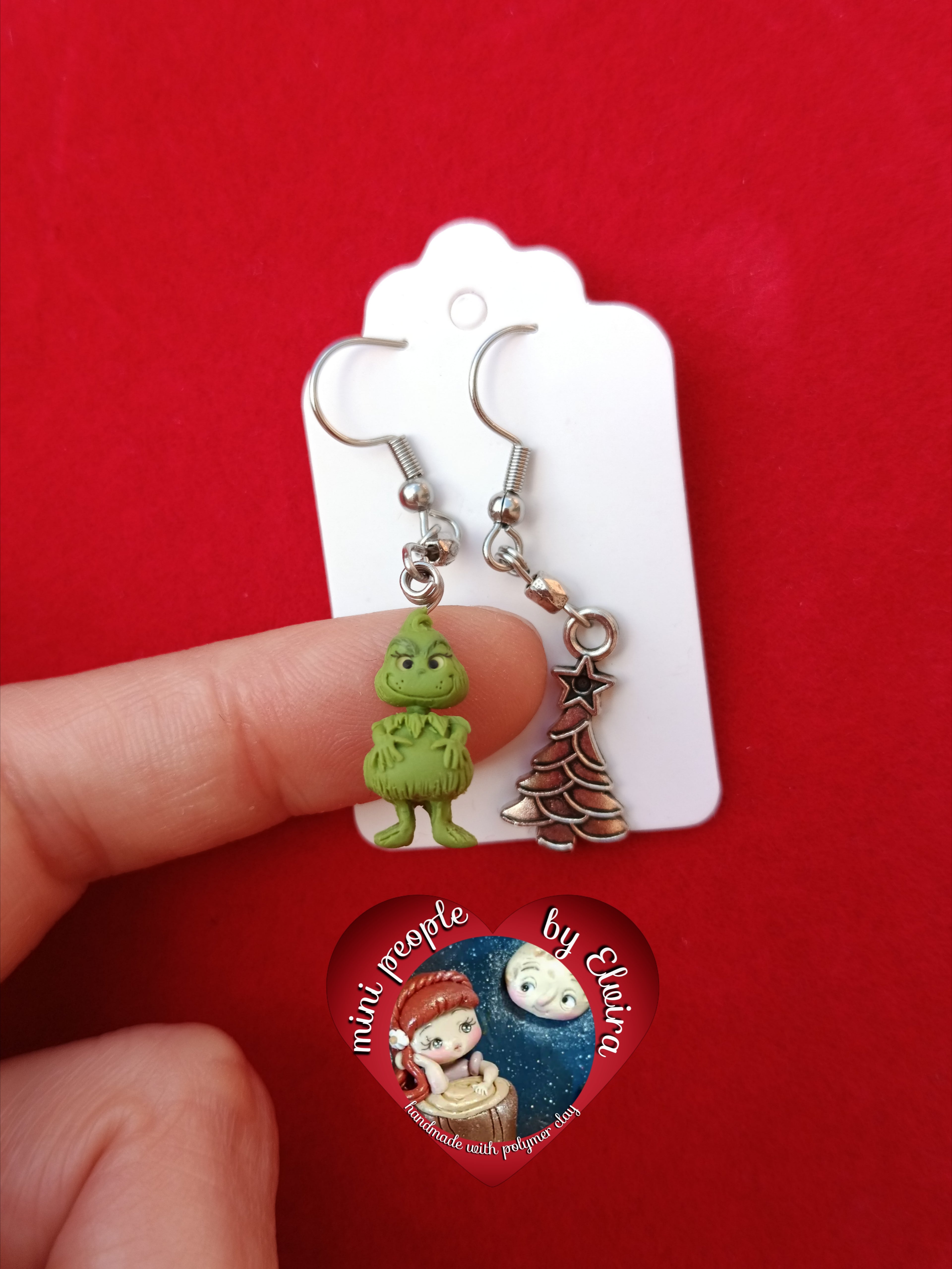 Orecchini Grinch natale grinchmas