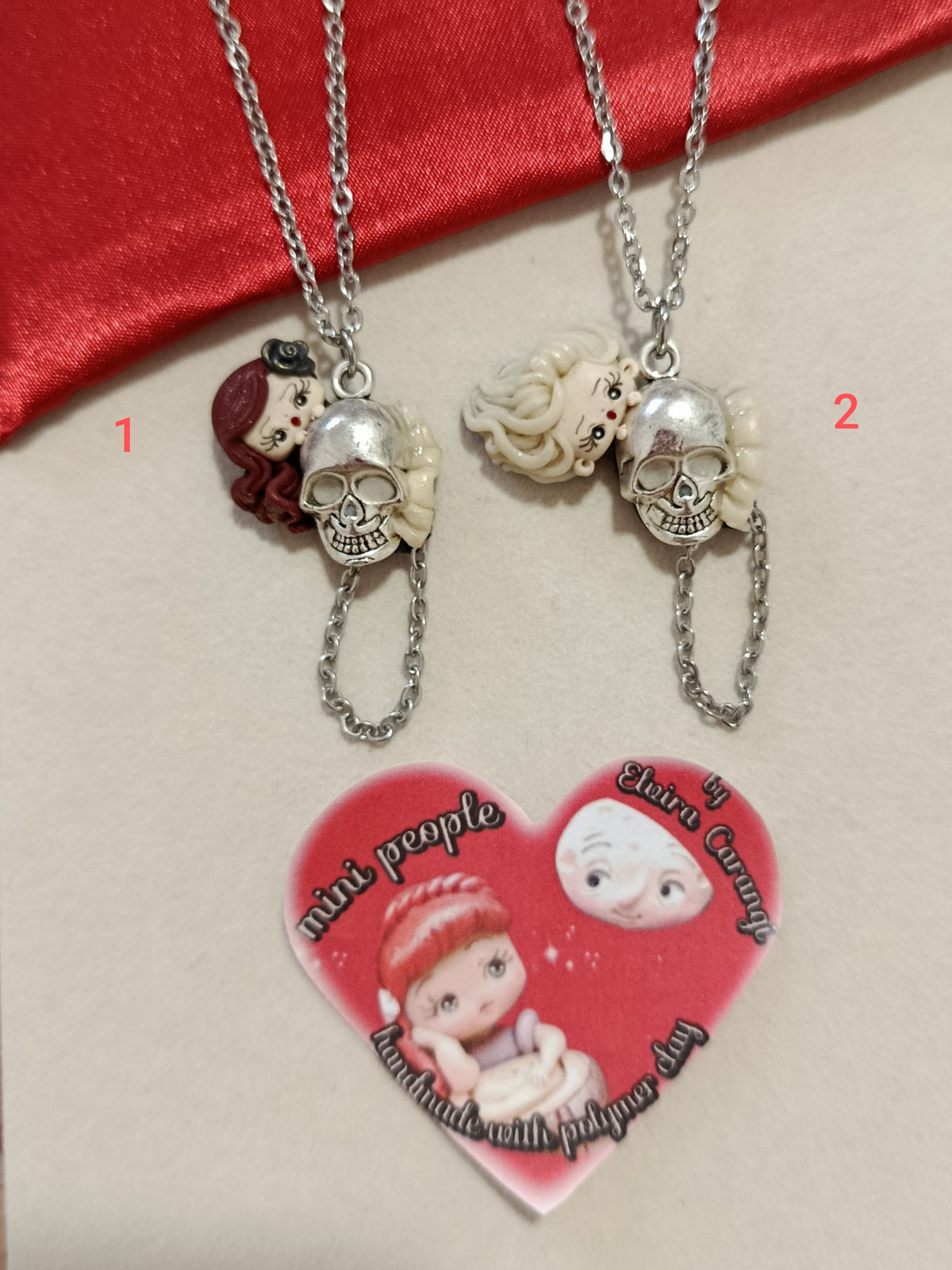 Collana sposa fantasmine paffutelle