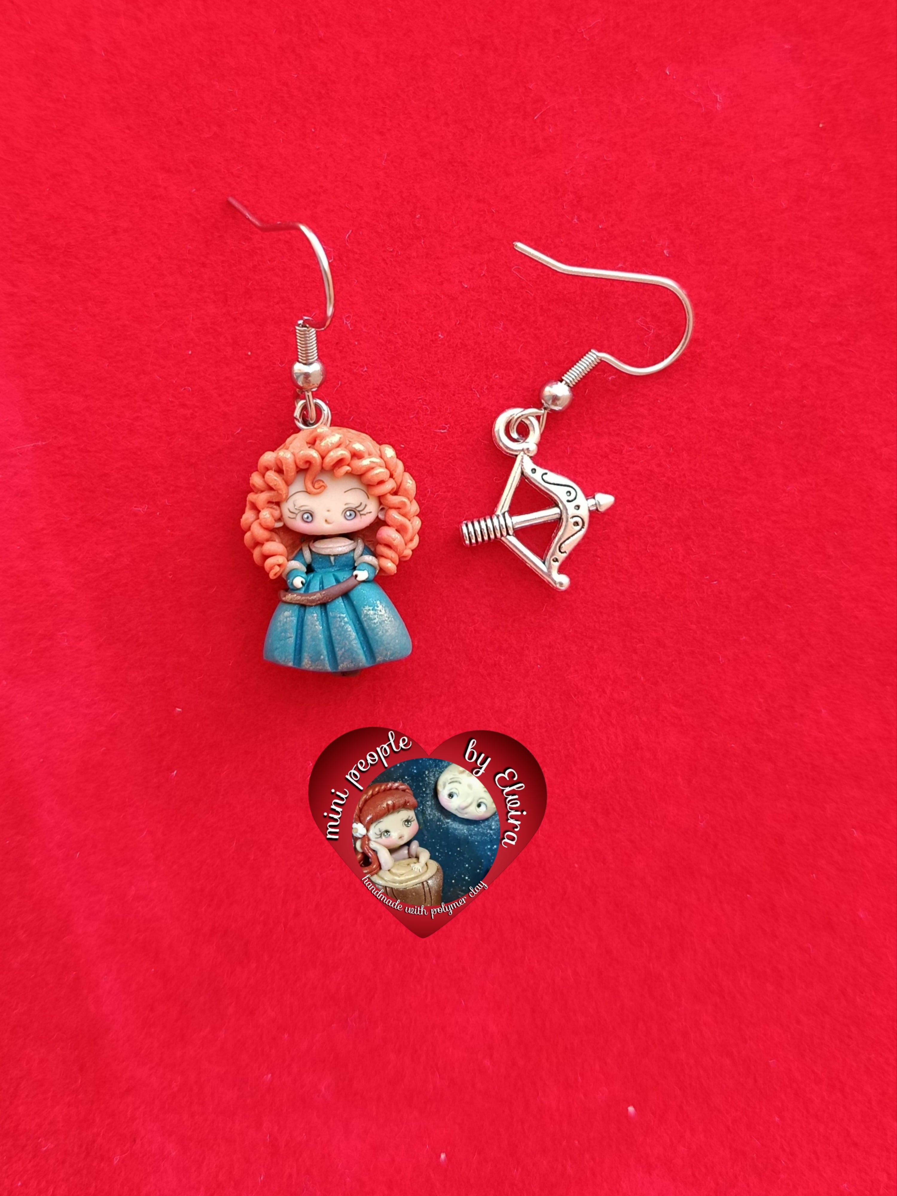 Orecchini Merida brave Ribelle