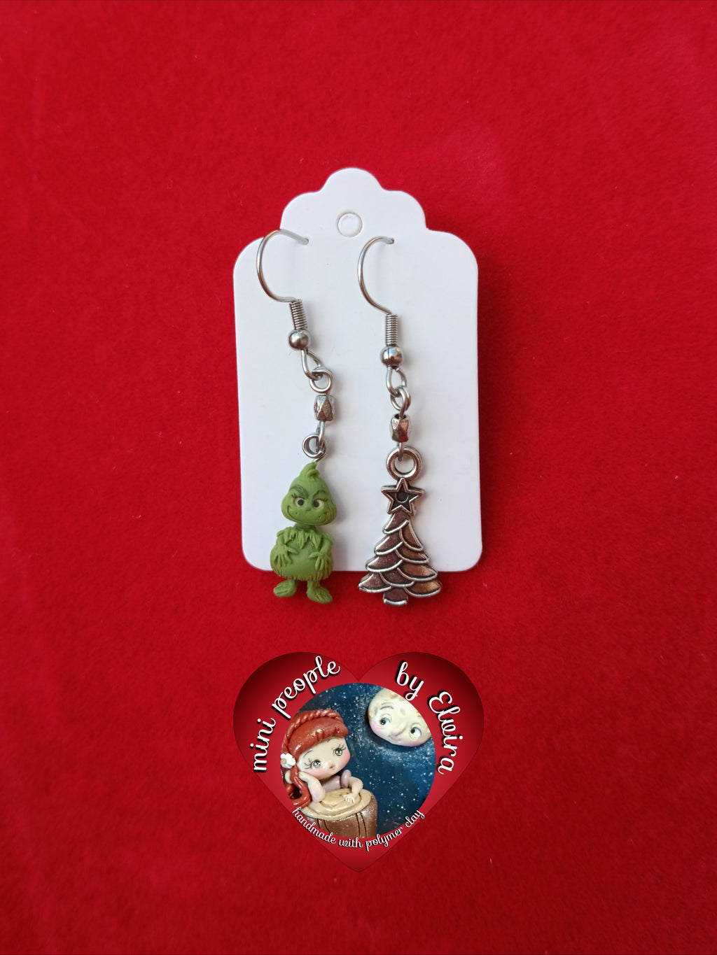 Orecchini Grinch natale grinchmas