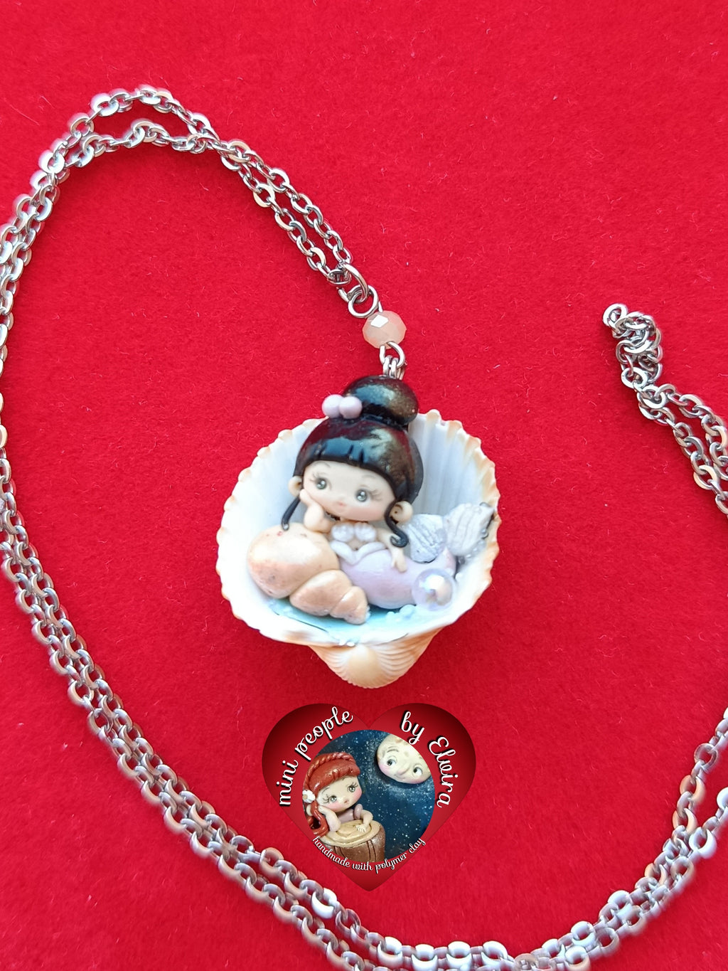 Collana sirena in conchiglia