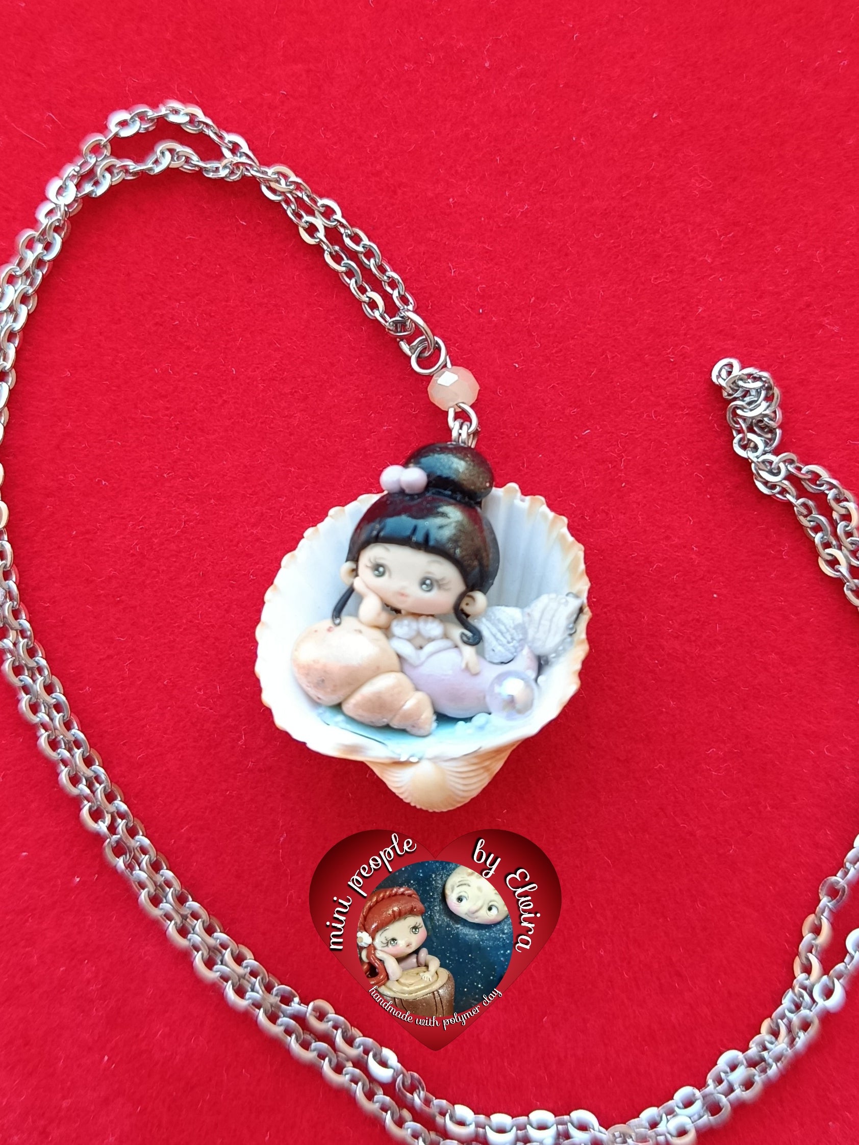 Collana sirena in conchiglia
