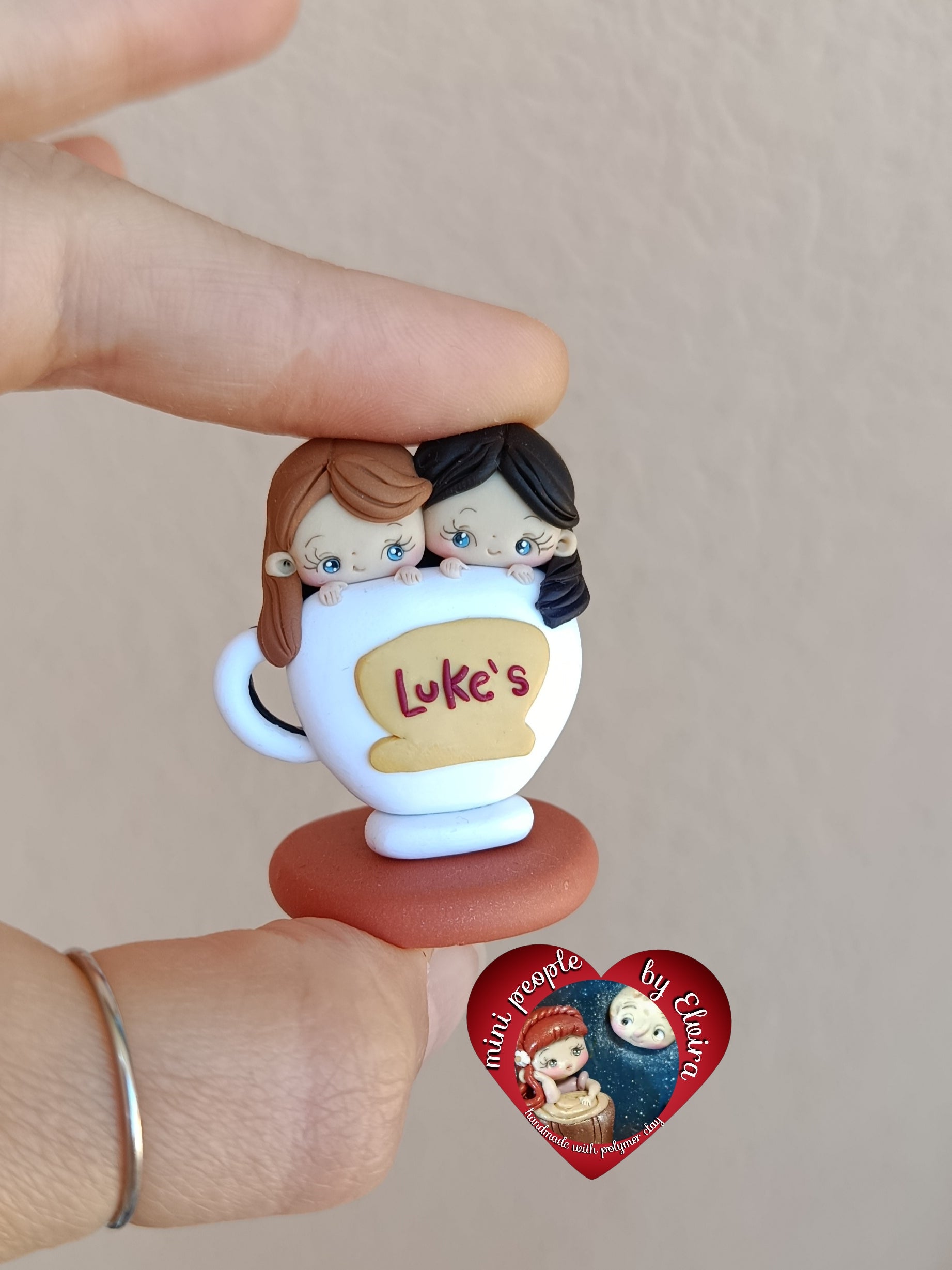 Mini figure Gilmore girls, Rory e Lorelai