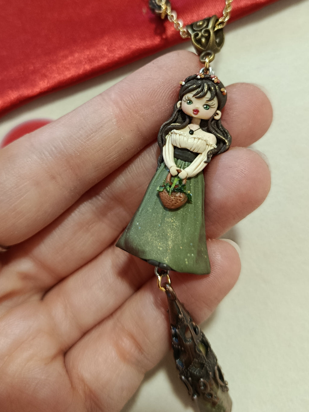 Collana Strega Debora e unakite