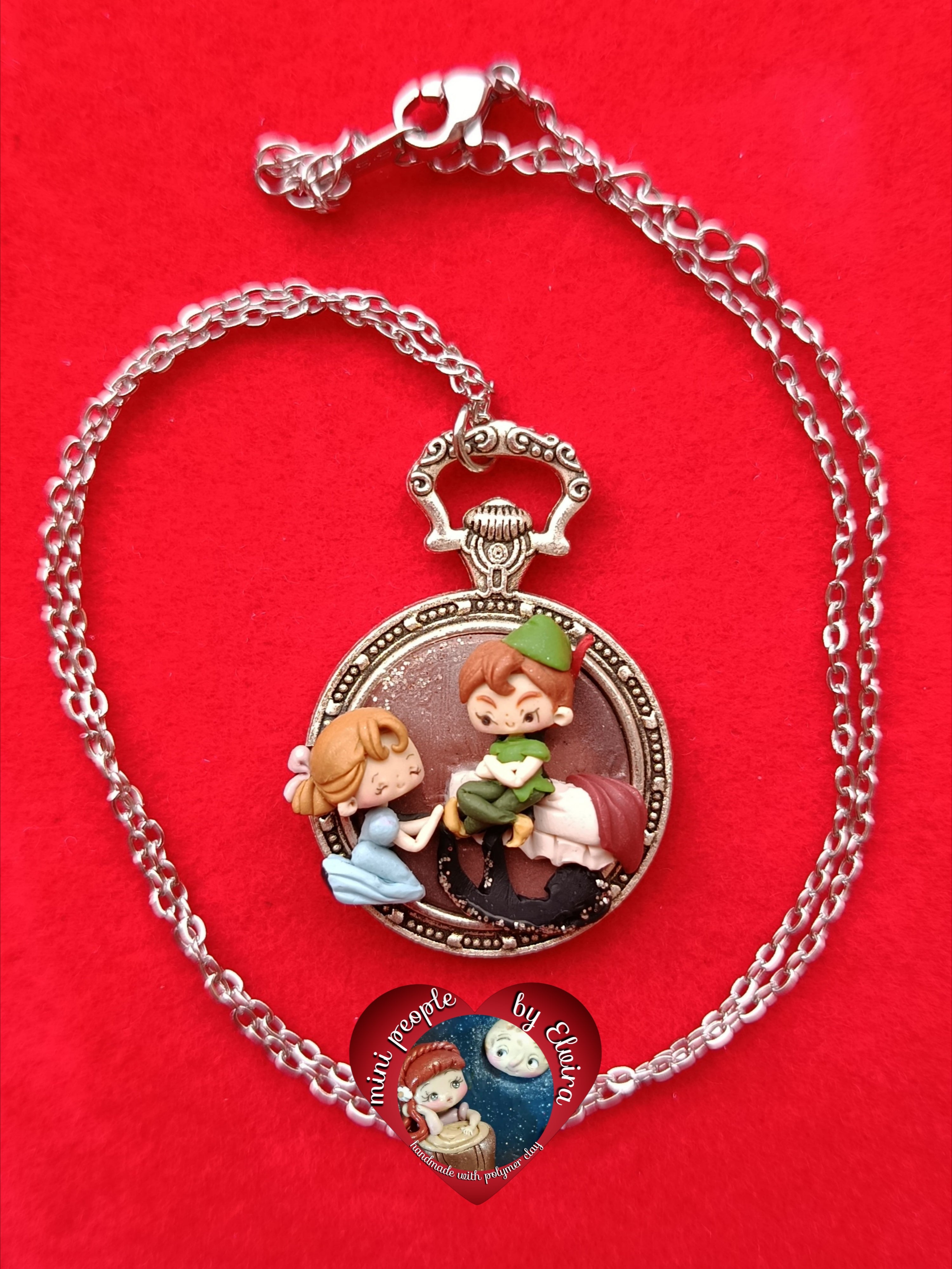 Collana Wendy che cuce l'ombra di Peter ♡
