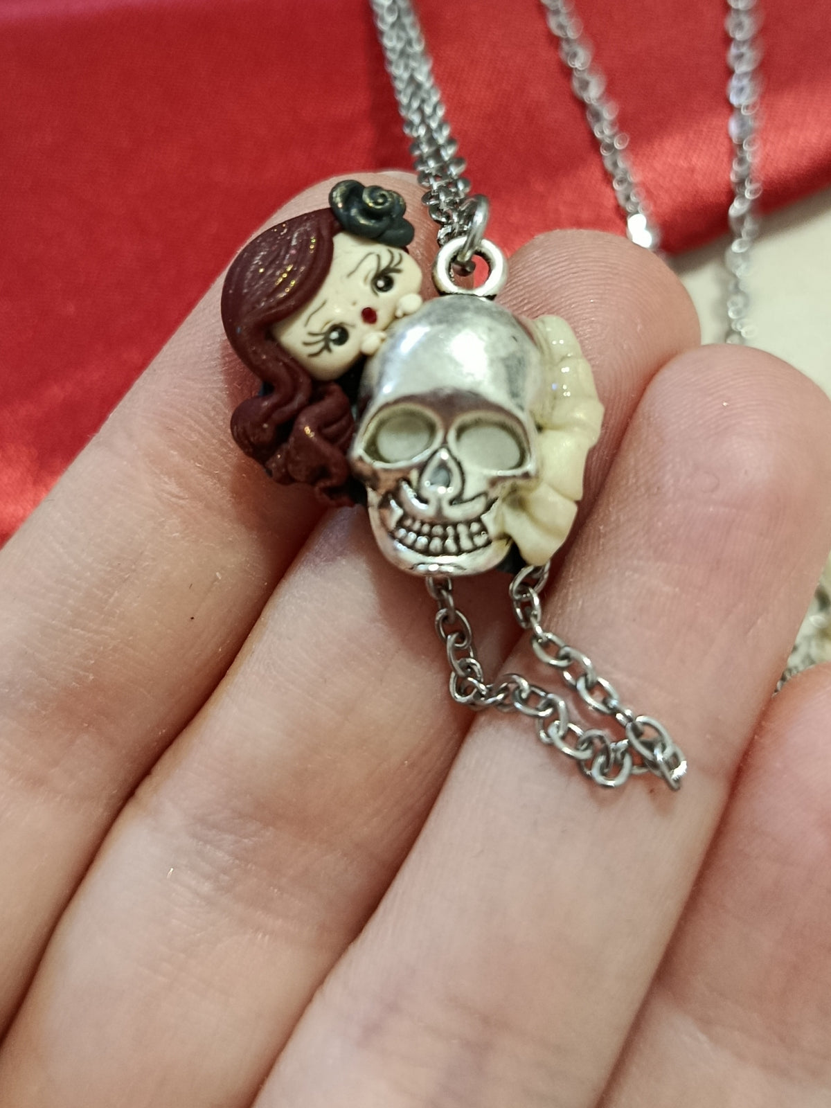 Collana sposa fantasmine paffutelle