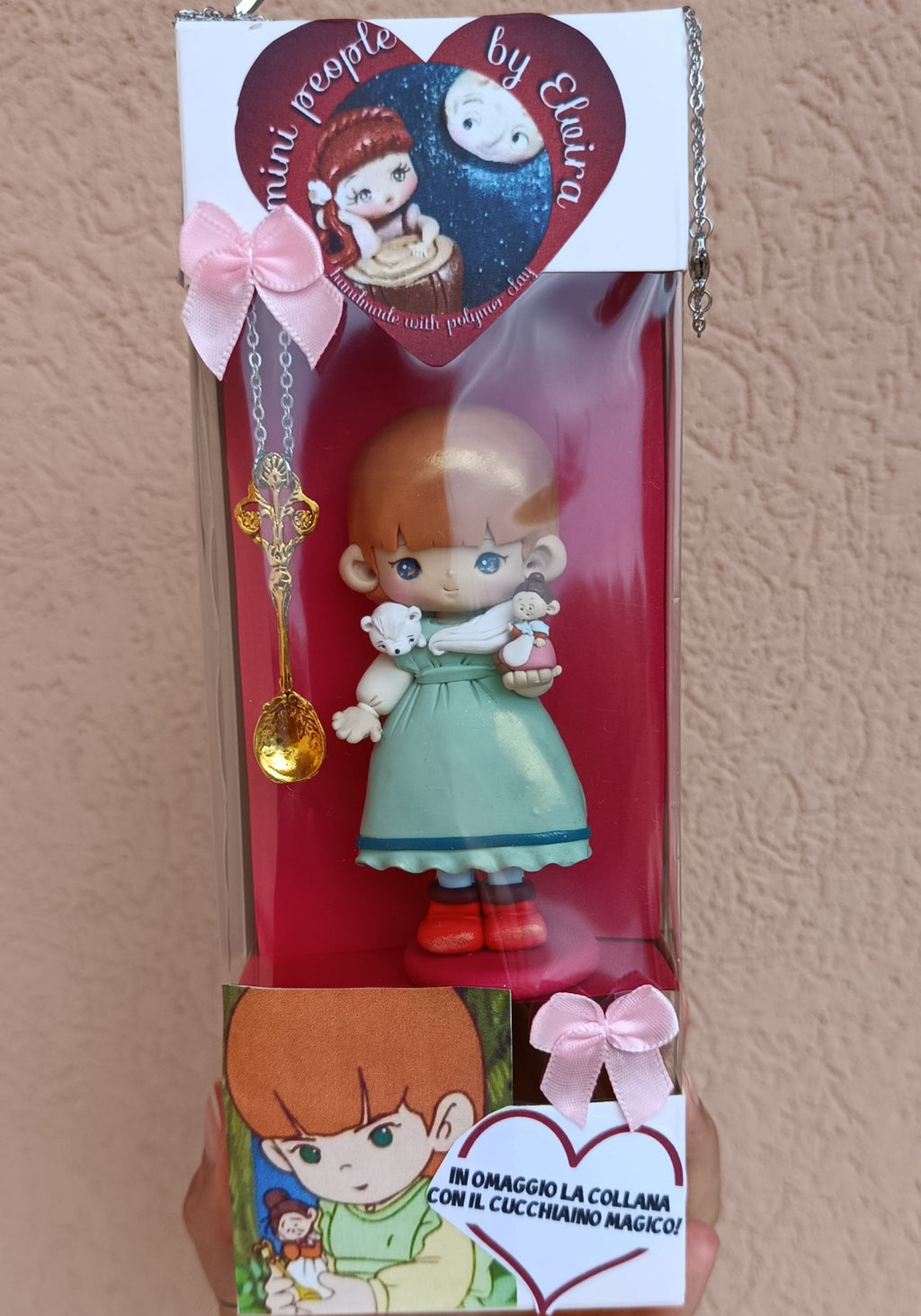 Figure Liulai, Minù Pepperpot in box decorato e omaggio