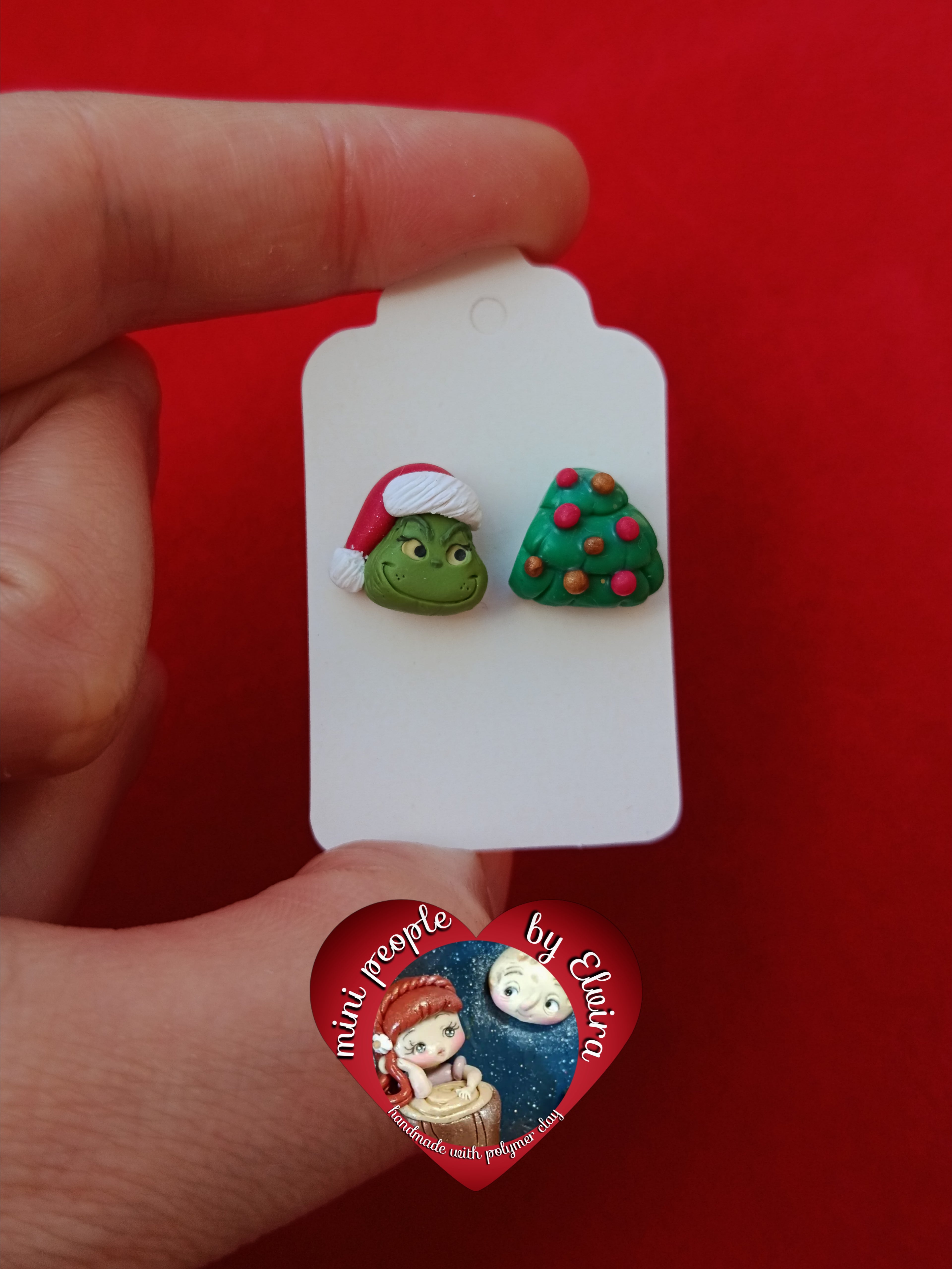 Orecchini Grinch natale grinchmas