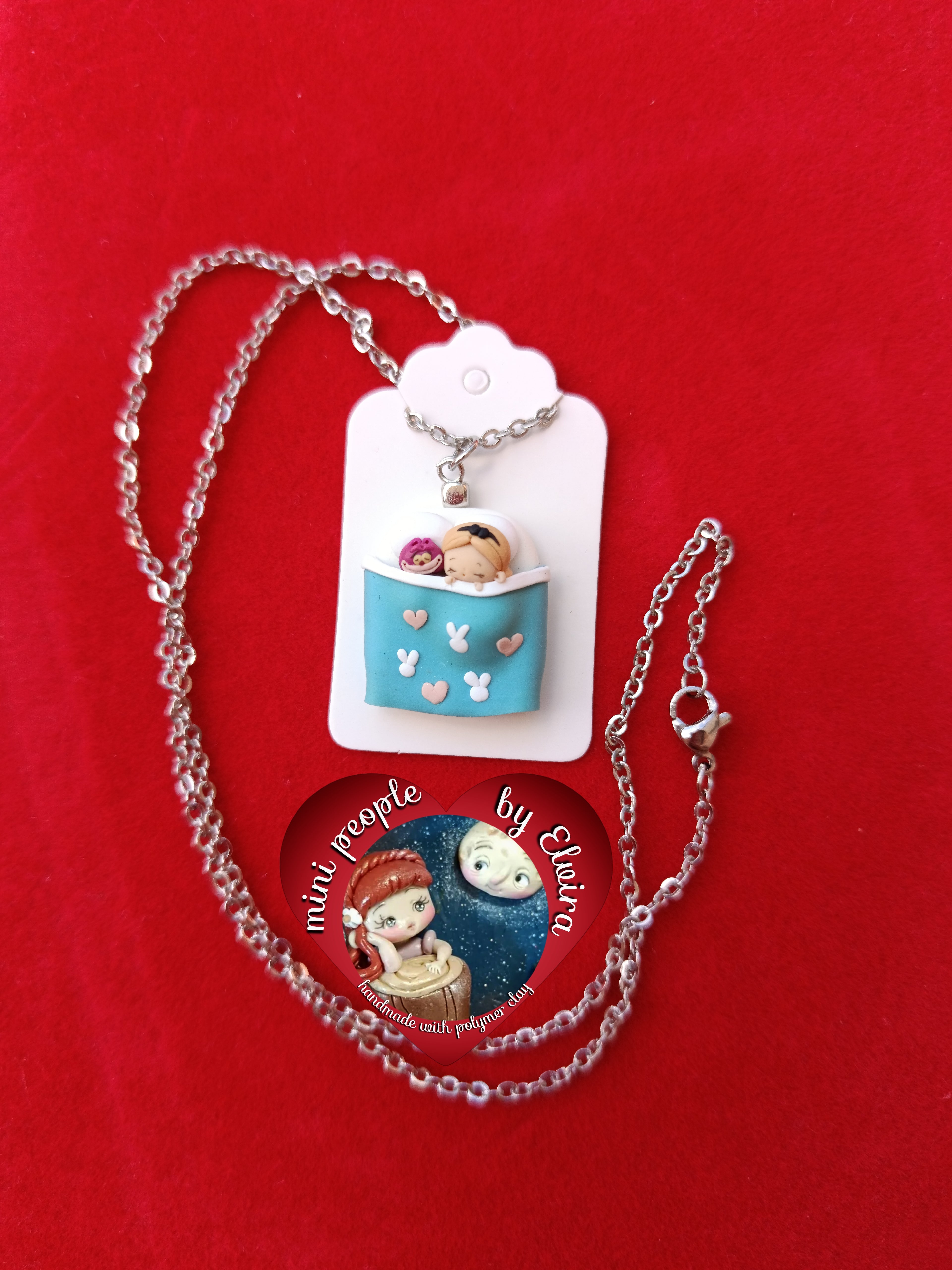 Collana Pisolini Alice e stregatto