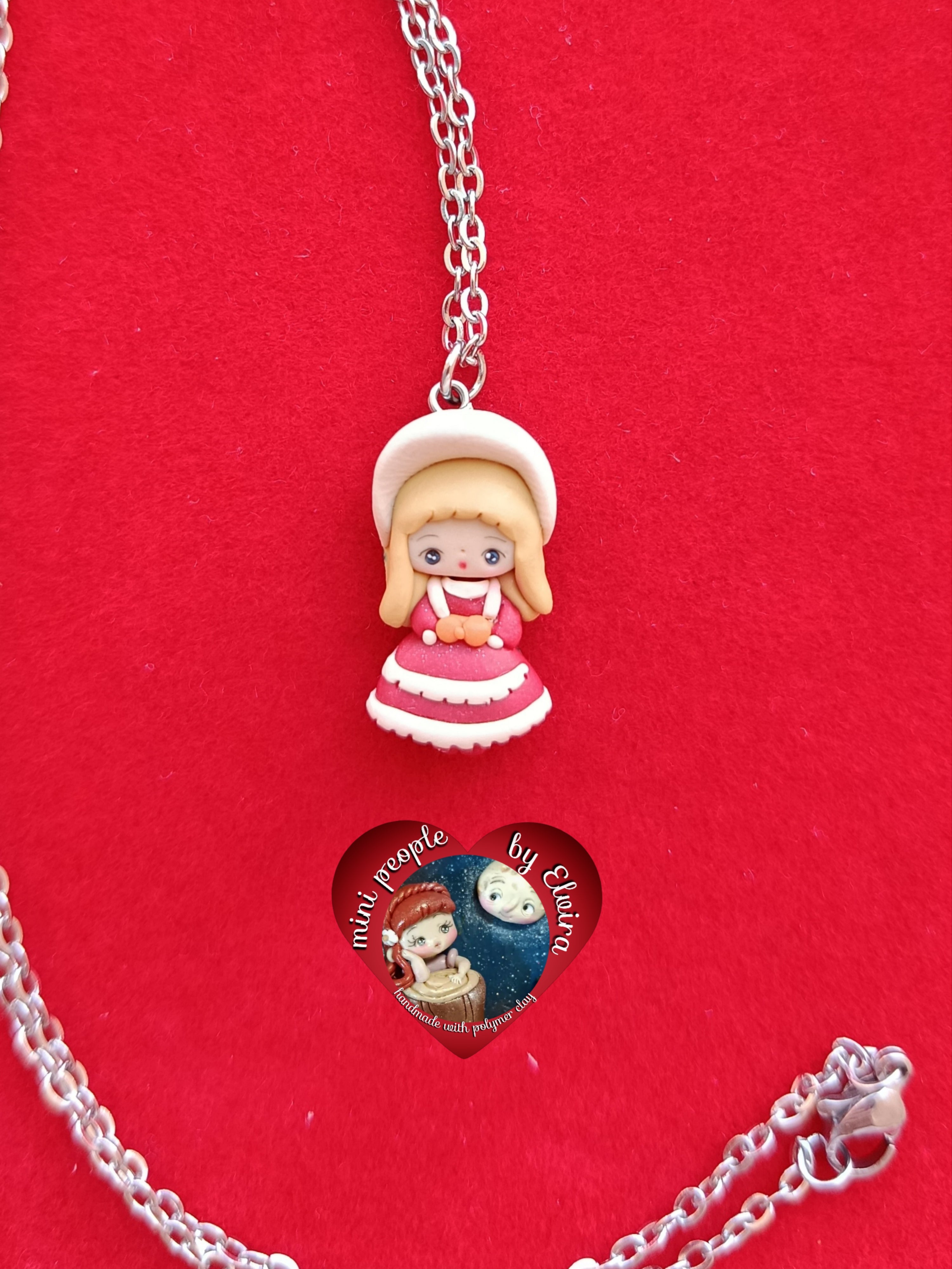 Collana lovely sarah, cartoni animati vintage