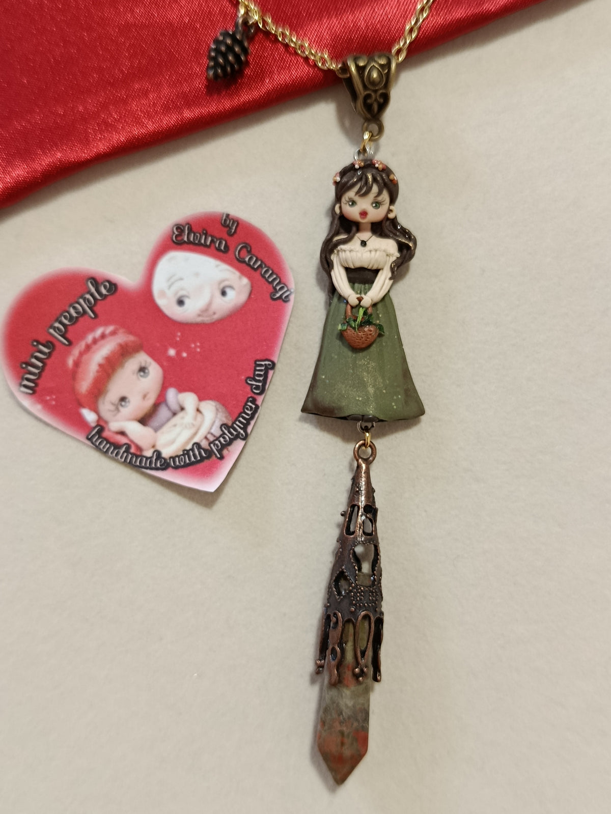 Collana Strega Debora e unakite