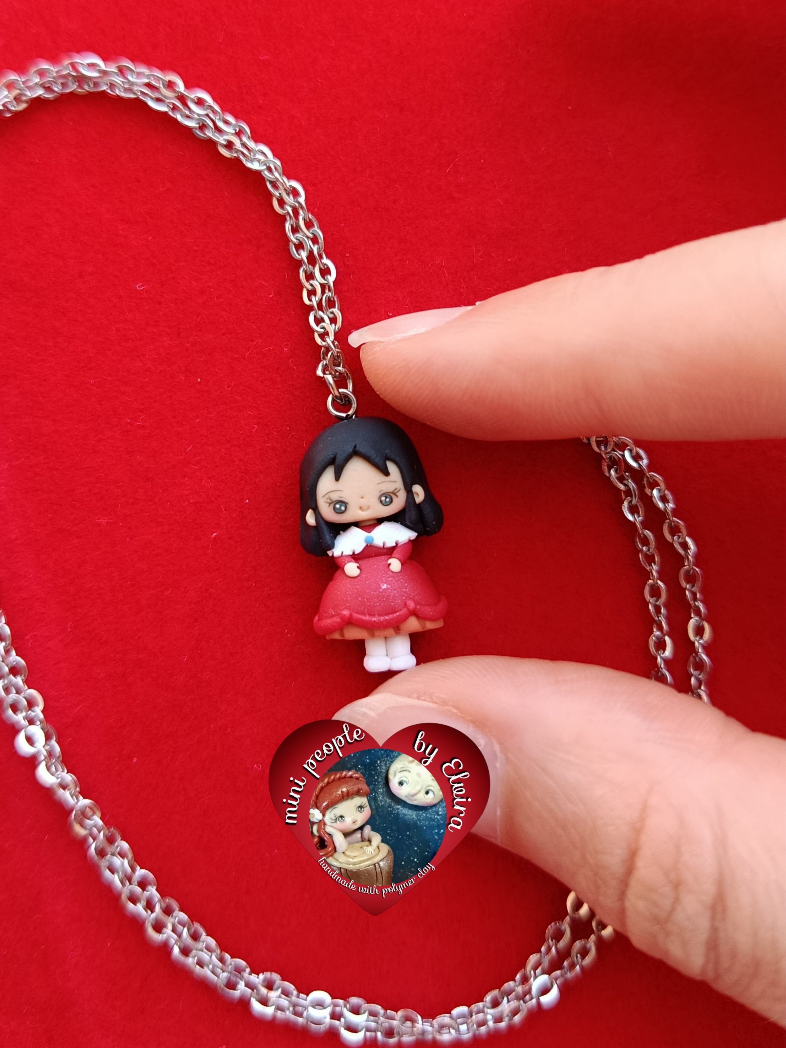 Collana lovely sarah, cartoni animati vintage