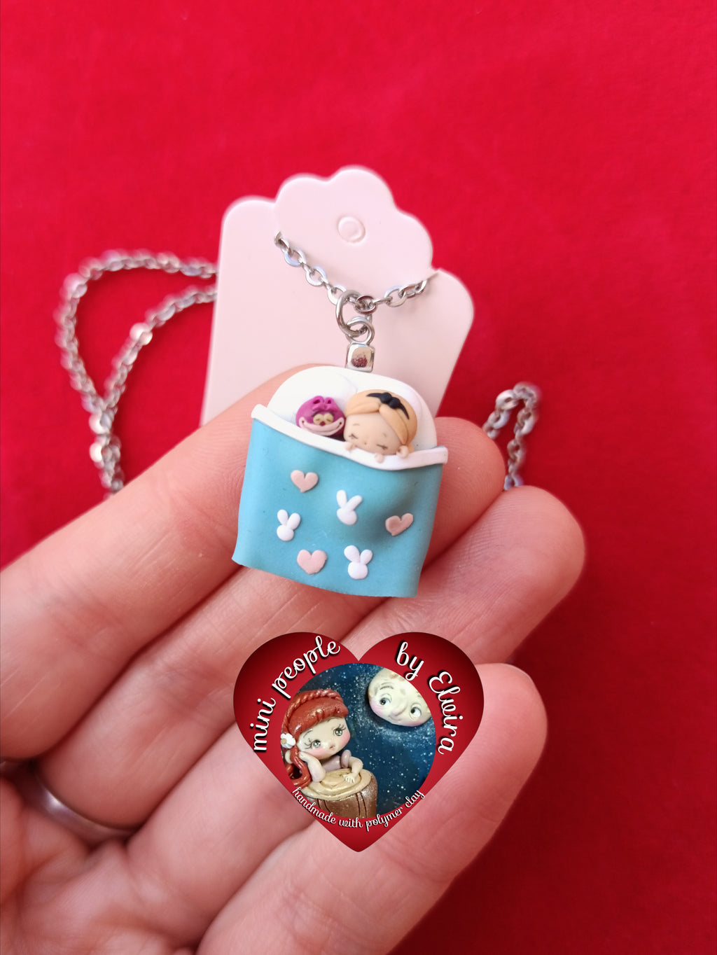 Collana Pisolini Alice e stregatto