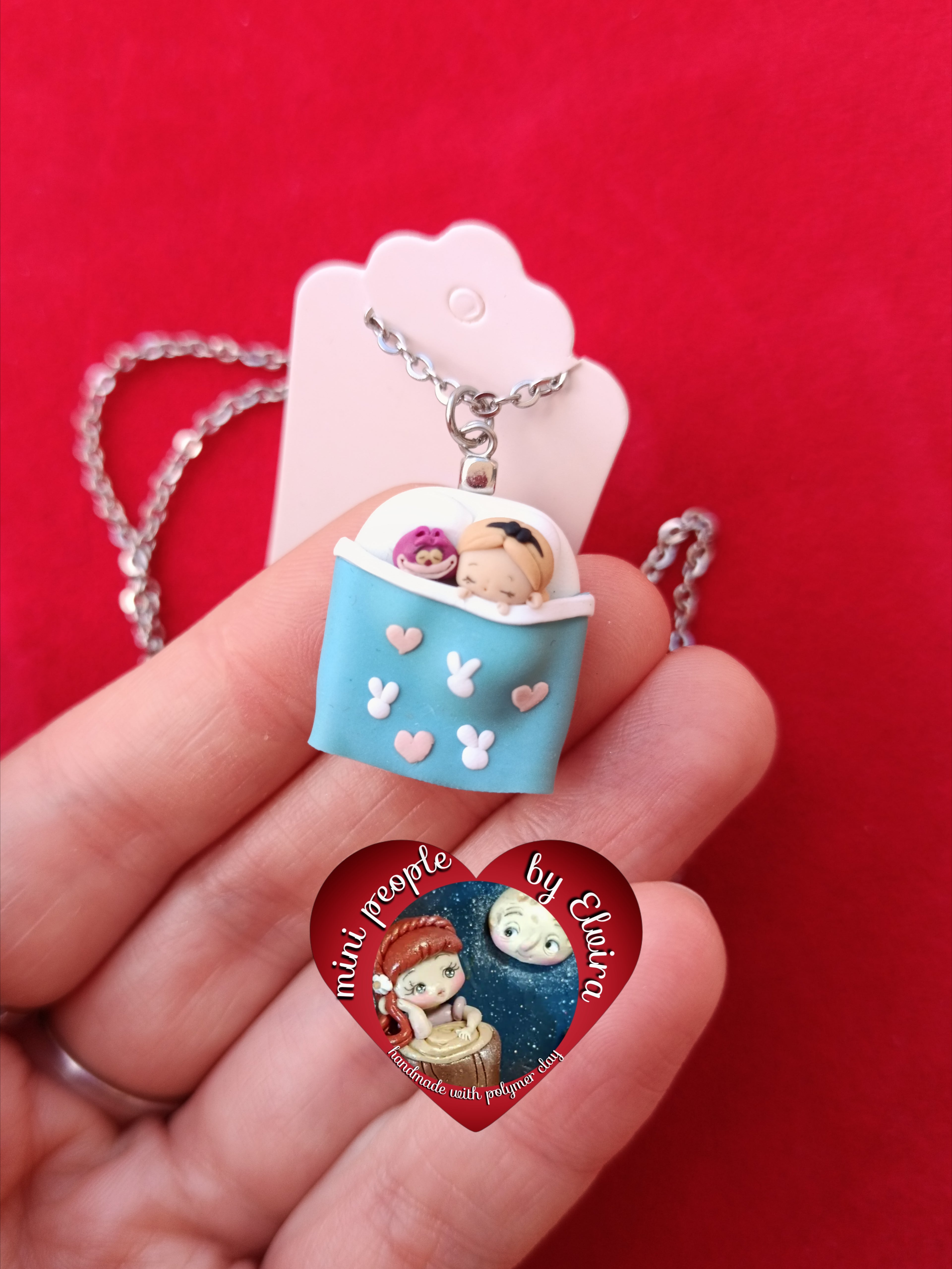 Collana Pisolini Alice e stregatto