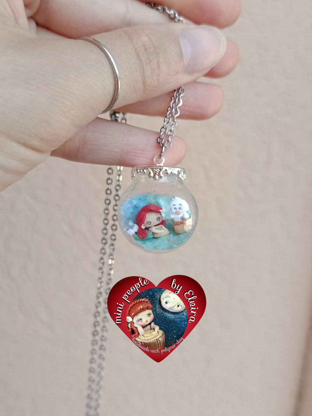 Collana ampolla Ariel e scuttle