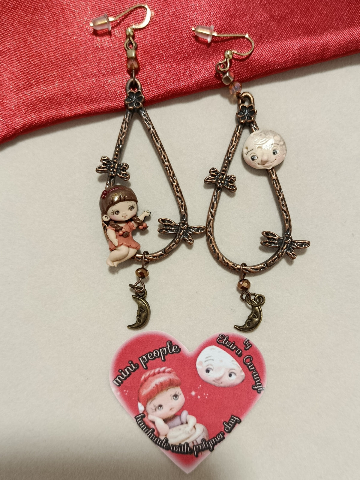 Orecchini baby and moon
