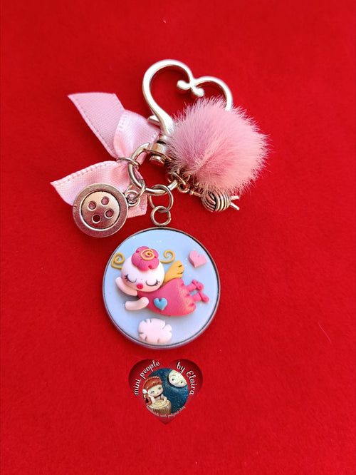 Bag charm, ciondolo borsa, Happy Berry