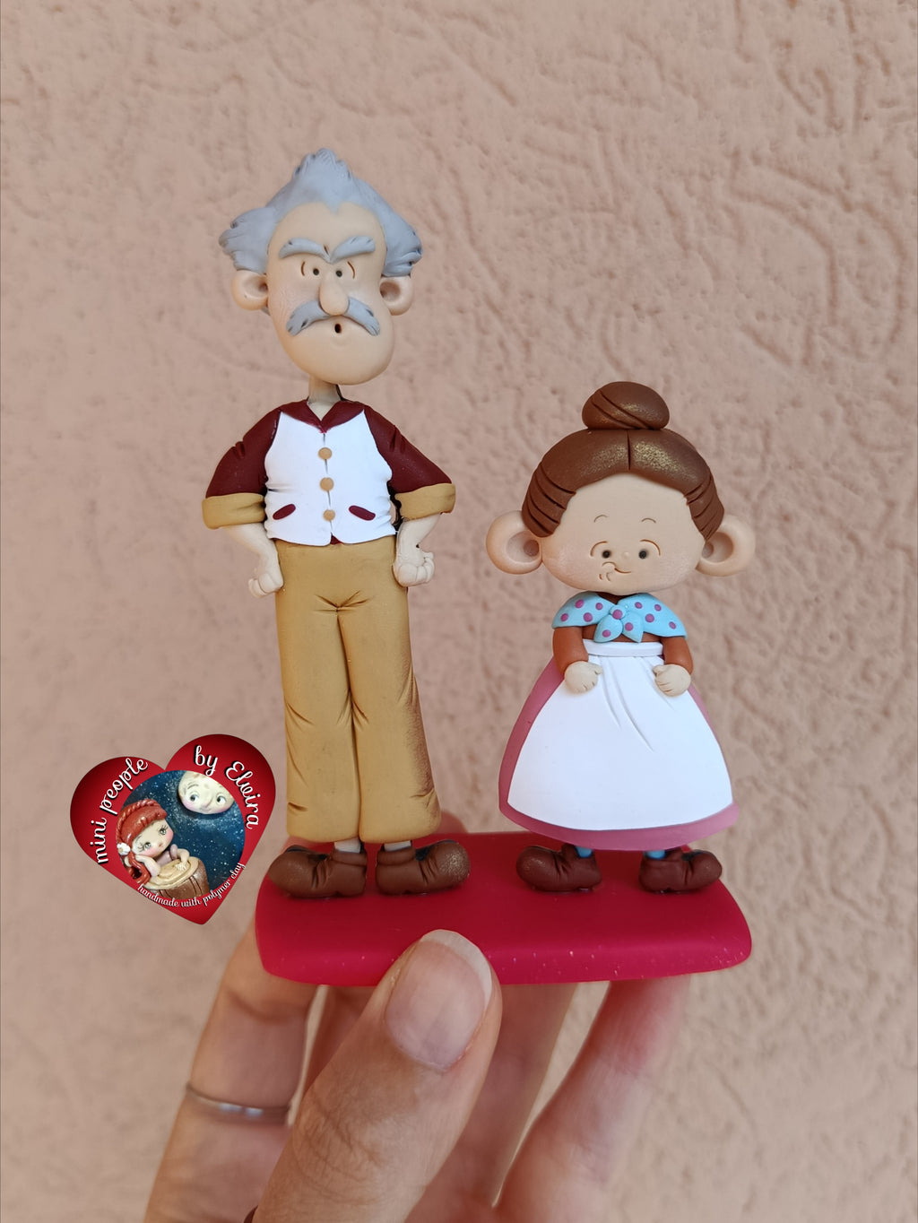 Figure Liulai, Minù Pepperpot in box decorato e omaggio