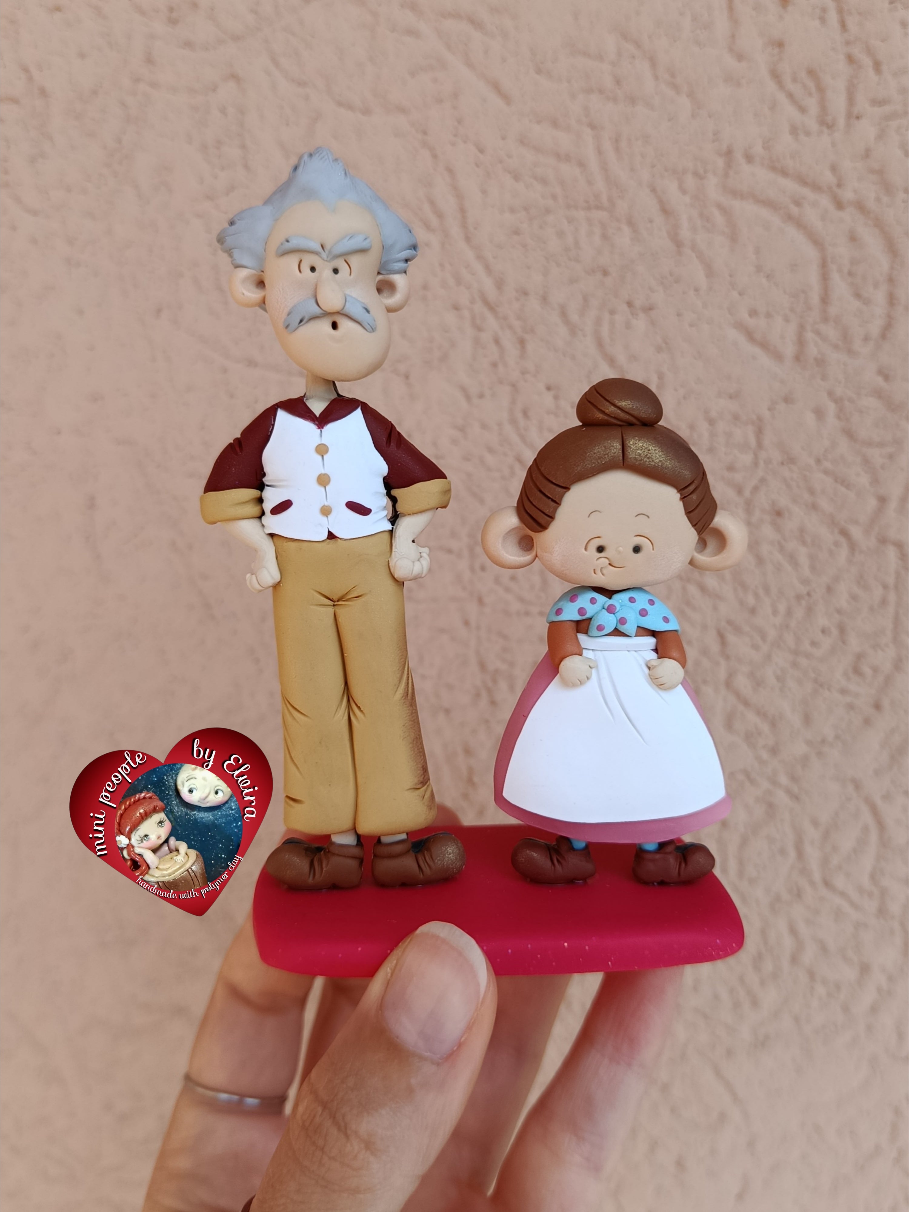 Figure Liulai, Minù Pepperpot in box decorato e omaggio