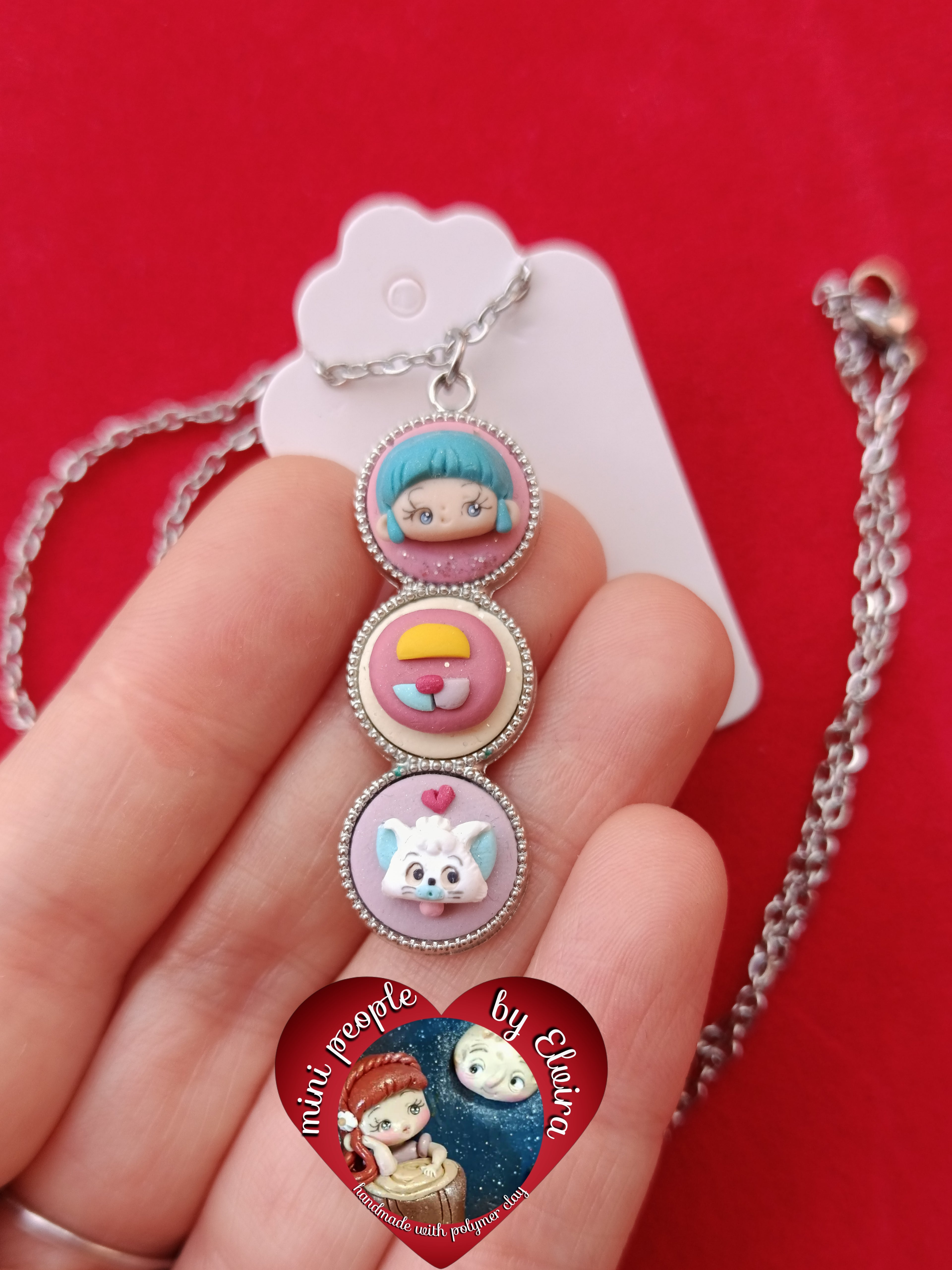 Collana Yu L'incantevole Creamy, majokko, cartoni animati vintage