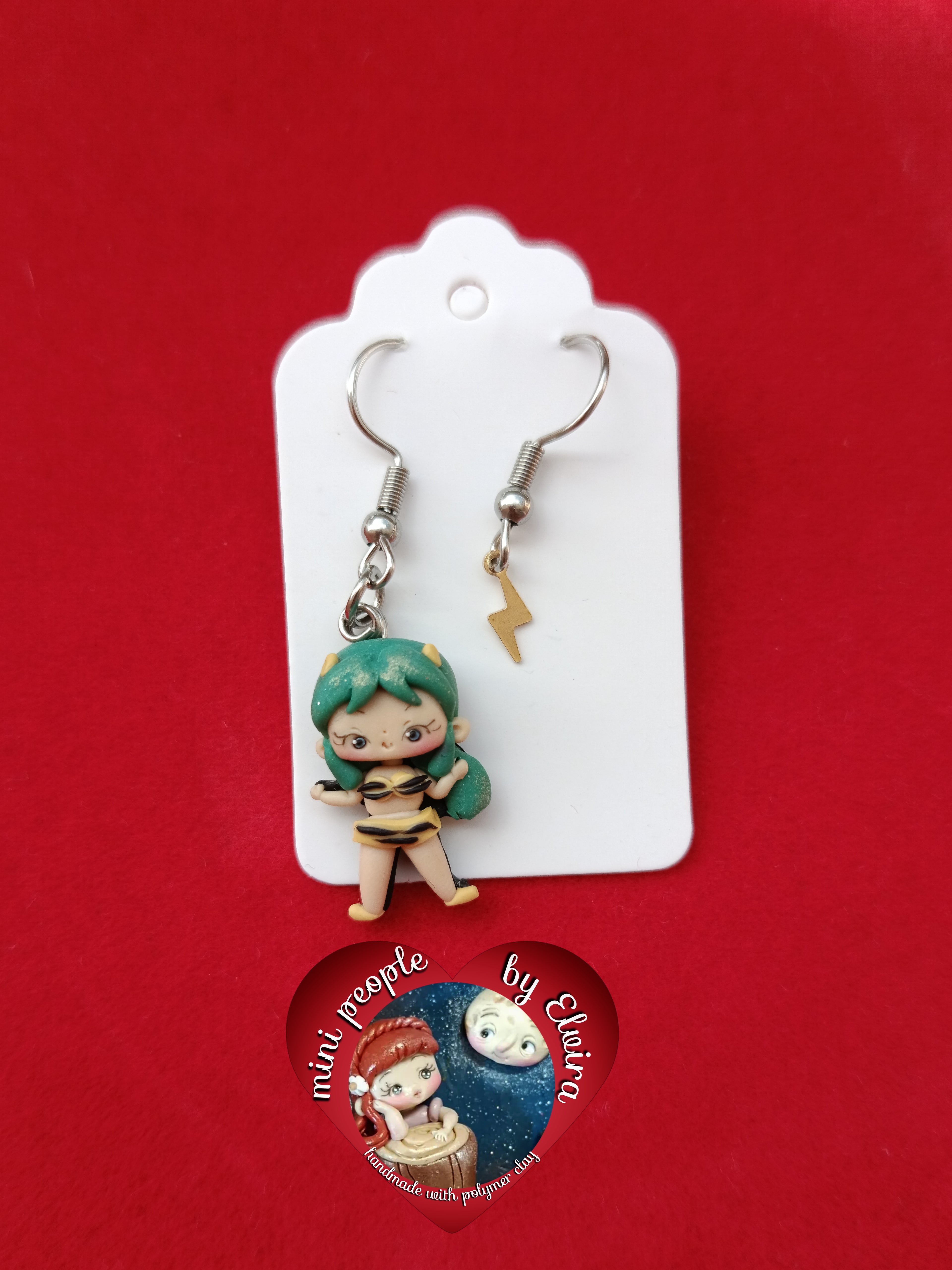 Orecchini Lamù, Urusei Yatsura, cartoni animati vintage