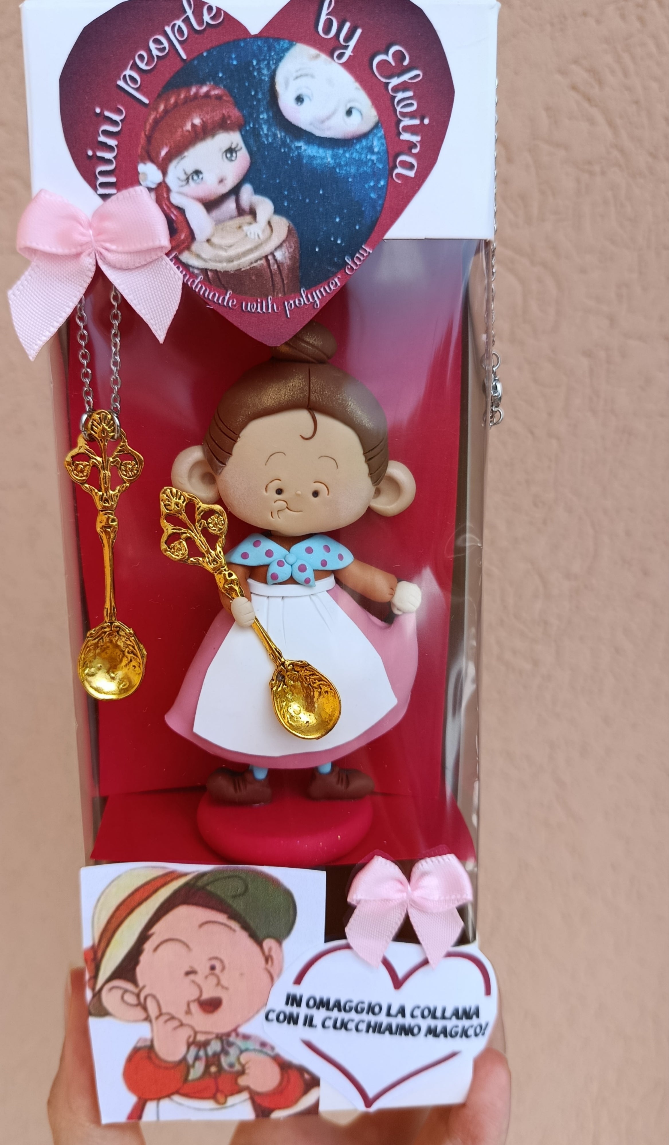Figure Minù Pepperpot in box decorato e omaggio