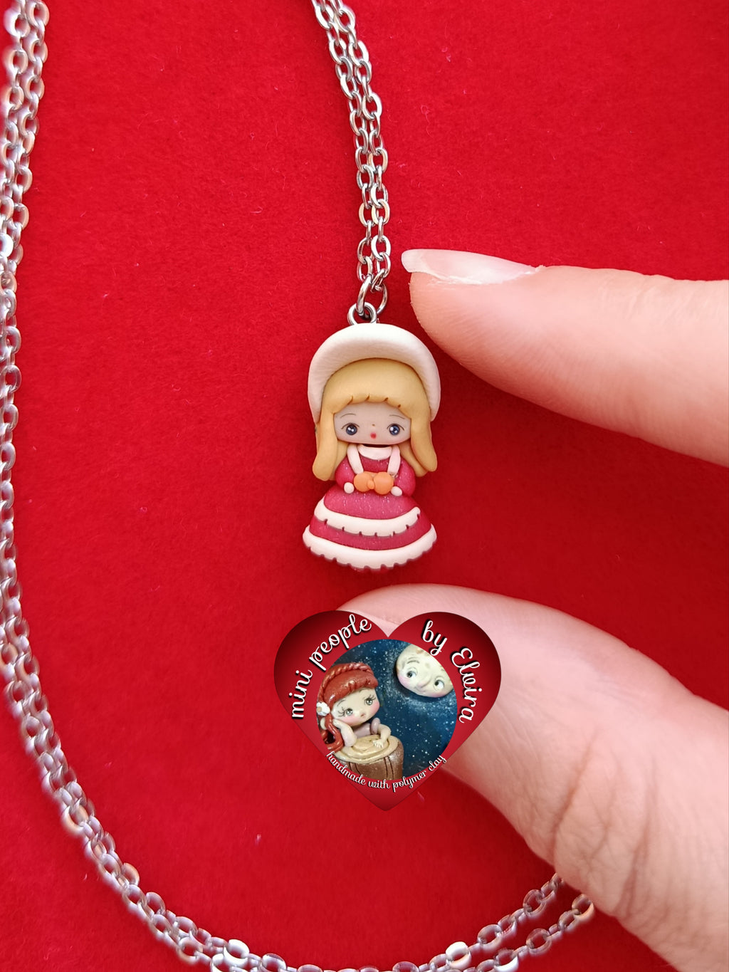 Collana lovely sarah, cartoni animati vintage